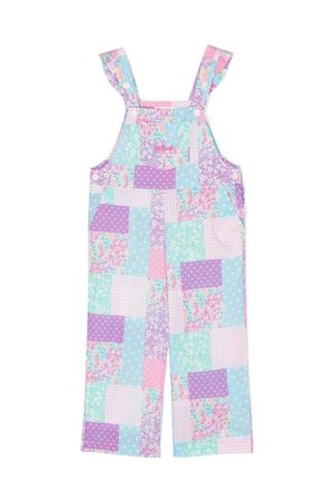 Patchwork pattern print jumpsuit SAINT BARTH KIDS | TEM00100550F